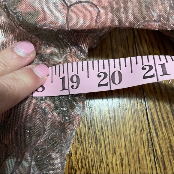 **4/$12** Ruby Rd. Sheer Lightweight Shirt Jacket Size 8 Sparkle - Picture 8 of 9